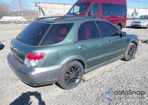 2007 Subaru Impreza Outback Sport из США, поврежденный, VIN JF1GG63607H804944